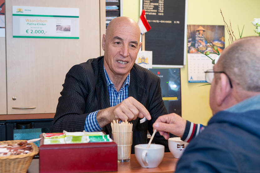 Vrijwilliger in het Vadercentrum ADAM